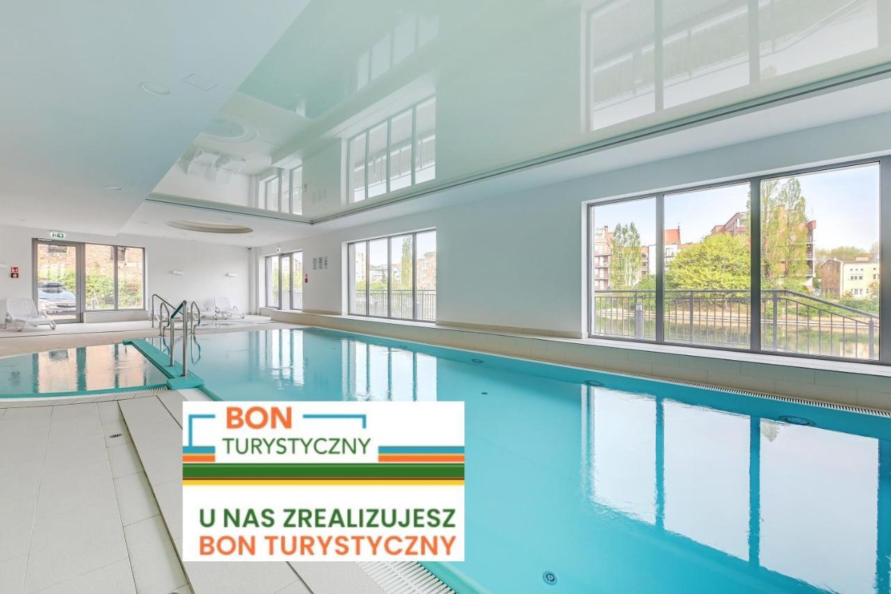 Apartments Waterlane Island Pool & Gym Spa Gdańsk Kültér fotó