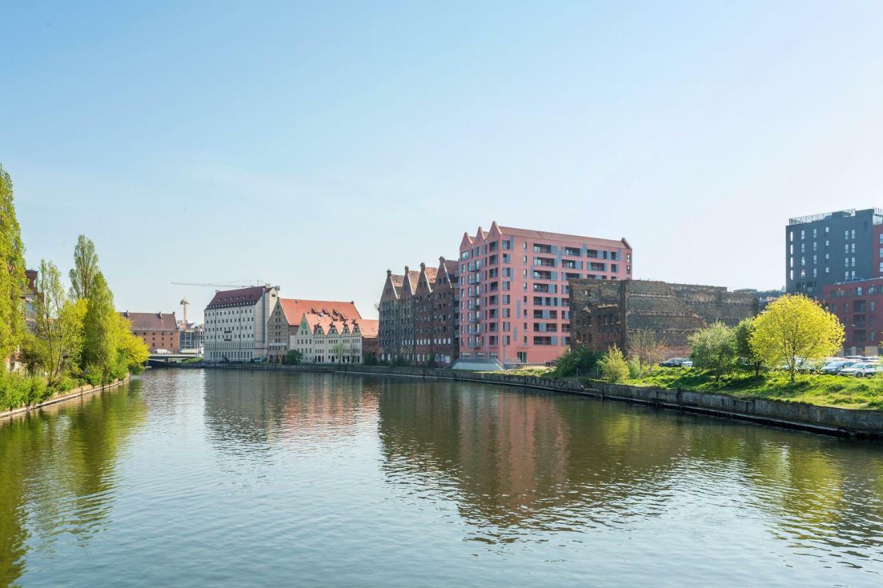 Apartments Waterlane Island Pool & Gym Spa Gdańsk Kültér fotó